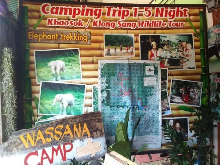 Ferienwohnung Khai Jungle Experience Camp & Tour Khao Sok National Park Exterior foto